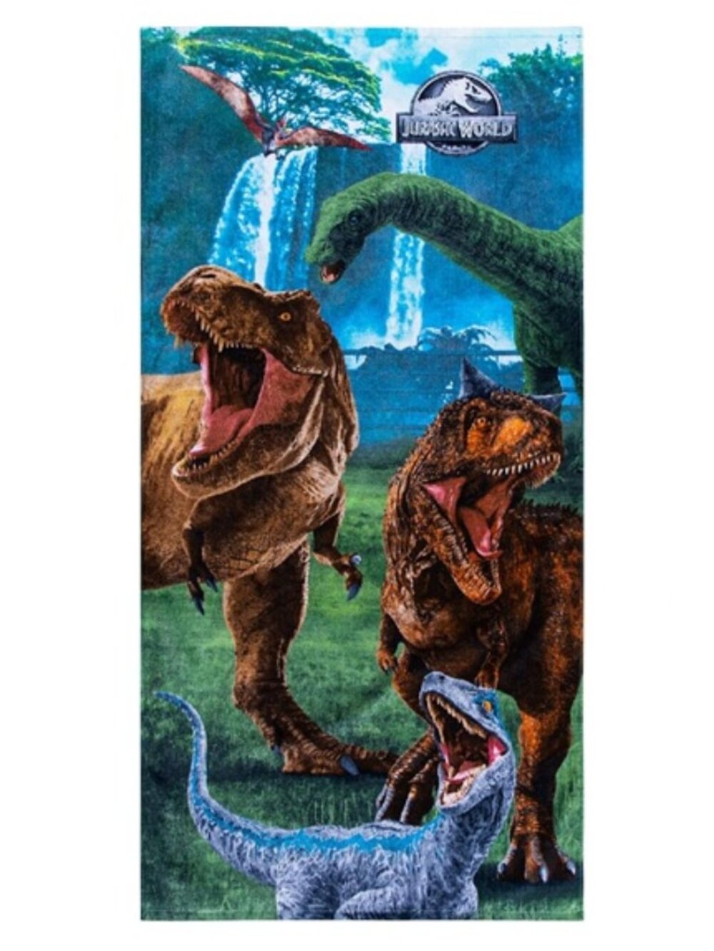 Beach Towel Jurassic World with Bath Bomb & Magic Cloth NEW 58" x 28"